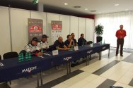 Rallye Český Krumlov: Tisková konference před startem